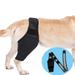 Haobuy Dog Knee Brace Dog Leg Brace for Torn acl Hind Leg Dog Hip Brace Adjustable Rear Leg Braces-S