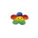 Love Crinkle Flatty Dog Toy, Small, Multi-Color