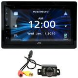 JVC KW-V660BT Car Monitor DVD Receiver w/Apple Carplay/Bluetooth/Android+Camera