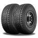 Pair of 2 Yokohama Geolandar A/T G015 255/55R18 109H Tires 110101618 / 255/55/18 / 2555518 Fits: 2014-15 BMW X5 sDrive35i 2007-13 Acura MDX Base