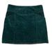 Anthropologie Skirts | Emerald Green Velvet A-Line Anthropologie Skirt | Color: Green | Size: 6