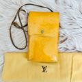 Louis Vuitton Bags | Authentic Louis Vuitton Vernis Walker Shoulder Bag Yellow W Dust Bag Vintage | Color: Gold/Yellow | Size: Os