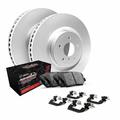 R1 Concepts Front Brakes and Rotors Kit |Front Brake Pads| Brake Rotors and Pads| Performance Off-Road Brake Pads and Rotors | Hardware Kit WDVH1-40017