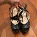 Coach Shoes | Coach Madeline Wedge Sandals | Color: Black | Size: 8.5