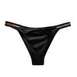 HUPTTEW Women s Comfort Stretch Brief Panties Underwear Solid Black M 1-Pack