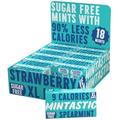 Mintastic® Spearmint XL Mints | 9 Calories | Sugar Free Mints | 90% Less Calories | Erythritol | Low Calorie | Plant Based | Aspartame Free | Vegan | Sugar Free Sweets | 20 Packs (360 Mints Candy)