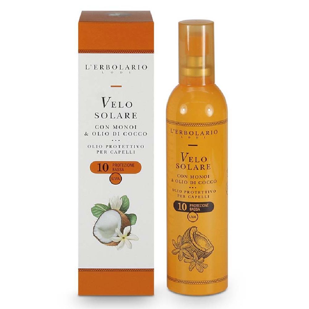 L`Erbolario Olio Protezione Solare Spray per Capelli SPF 10 100 ml la