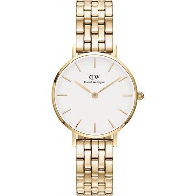 Daniel Wellington Damenuhr Edelstahl gold Schwarz Damen Image