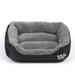 Dog Beds for Large Medium Small Dogs Durable Washable Dog Sofa Bed Cozy Rectangle Puppy Bed Calming Orthopedic Pet Bed Cat Beds with Non-Slip Bottom Machine Washable Soft Dog Crate Bed for Sleeping