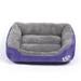 Dog Beds for Large Medium Small Dogs Durable Washable Dog Sofa Bed Cozy Rectangle Puppy Bed Calming Orthopedic Pet Bed Cat Beds with Non-Slip Bottom Machine Washable Soft Dog Crate Bed for Sleeping