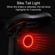 Aibecy Rear USB Rechargeable High Visibility Multifunction Bike Rear with Brake Sensing Cycling Tail Road Bike Rear