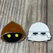 Disney Other | Disney Trading Pin Jawa And Snowtrooper Tsum Tsum Star Wars Lot Of 2 Pins | Color: Brown/White | Size: Os