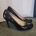 Nine West Shoes | Black Patent Leather Pumps By Nine West, Size 7 | Color: Black | Size: 7