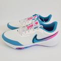 Nike Shoes | New Nike Air Zoom Infinity Tour Next% Golf Shoes Dc5221-104 Size 11.5 White Blue | Color: Blue/Pink | Size: 11.5