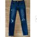 American Eagle Outfitters Jeans | American Eagle Outfitters High Rise Super Super Stretch Jeggings Jeans | Color: Blue | Size: 0