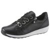 Sneaker ARA "OSAKA", Damen, Gr. 3,5 (36), schwarz, Leder, unifarben, sportlich, Schuhe Sneaker, Freizeitschuh, Halbschuh, Schnürschuh in bequemer Schuhweite G