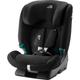 BRITAX RÖMER Kindersitz EVOLVAFIX, mit ISOFIX, für Kinder von 76-150 cm (i-Size), 15 Monate - 12 Jahre, Space Black