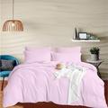 Pashmina Bedding Set Egyptian Cotton Sheets 800 Thread Count - Cotton Sheets, 4 Piece Set Duvet Cover + Fitted sheet 30 cm Deep Pocket Hotel Collection Duvet set (Double Size,Pink)