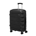 American Tourister Air Move Spinner M Suitcase, 66 cm, 61 L, Black, Black (Black), M (66 cm - 61 L), Case