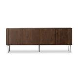 17 Stories Anaysa 82" Wide Oak Solid Wood Sideboard Wood in Brown | 30 H x 82 W x 18.5 D in | Wayfair 66FD7014179C4CE0A13B57E88C7D11B7