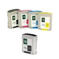 Compatible Multipack HP Business InkJet 1200d Printer Ink Cartridges (5 Pack) -C4844A