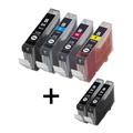 Compatible Multipack Canon PIXMA MP830 Printer Ink Cartridges (6 Pack) -0620B001