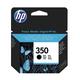 HP 350 Black Original Ink Cartridge with Vivera Ink