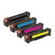 Compatible Multipack HP LaserJet Pro 200 Color MFP M276n Printer Toner Cartridges (4 Pack) -CF210X