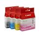 Original Multipack Canon PIXMA MP600 Printer Ink Cartridges (4 Pack) -0620B001