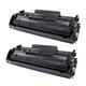 Compatible Multipack HP LaserJet 3030 Printer Toner Cartridges (2 Pack) -12A, Q2612AD