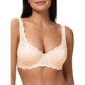 Triumph Womens Amourette 300 WHP Half Cup Padded Bra - Beige - Size 34D