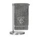 Red Barrel Studio® Monogrammed Bath Towels -Set of 1 -Script Letter Turkish Cotton in Gray/White | 27 W in | Wayfair