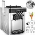 Vevor - Machine a creme glacee YKF-8218T, Sorbetiere turbine a glace blanche, Machine a creme