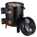 Outdoor Charcoal Grill BBQ Grill with Baking Net Barbecue Camping Charcoal Grills for Outdoor Backyard
