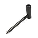 Frcolor Hex Guitar Adjustment Wrench Metal Truss Rod Tools Compatible for Taylor Guitar (Black)