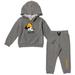 Disney Mickey Mouse Infant Baby Boys Fleece Pullover Hoodie & Jogger Pants Gray 24 Months