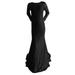 Baycosin Summer Maternity Dress Long Sleeve Slim Fit Lace Maxi Gown for Photoshoot