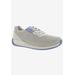 Extra Wide Width Women's Terrain Sneaker by Drew in Grey Purple Mesh (Size 8 WW)