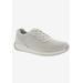 Extra Wide Width Women's Terrain Sneaker by Drew in Ivory Mesh Combo (Size 11 WW)