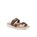 Women's Sienna Sandal by Eastland in Dark Walnut (Size 6 M)