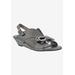 Women's Lady Sandal by Bellini in Pewter Smooth (Size 8 1/2 M)