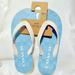 Coach Shoes | Coach Zak Flip Flop Chambray, Size 7/8/10 | Color: Blue | Size: Various