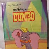 Disney Other | Dumbo Walt Disney's Classic Big Golden Book 1988 | Color: Black/Gold | Size: One Size