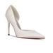 Nine West Shoes | Folowe D'orsay Pointy Toe Pumps - Size 7 - Nine West, Wedding Shoes, Bri | Color: Silver/White | Size: 7