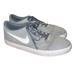 Nike Shoes | Nike Sb Check Solarsoft Skate Shoes Sneakers | Color: Gray/White | Size: 10