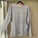 Under Armour Shirts | Men’s Under Armour Long Sleeve Shirt. Great Condition, Size Large | Color: Gray/White | Size: L