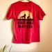 Disney Shirts | Mens | M | Disney Hakuna Matata Lion King Short Sleeve Tee | Color: Red | Size: M