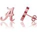 Dayna Designs Alabama Crimson Tide Rose Gold Post Earrings