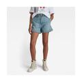 G Star Raw Womens G-Star RAW Lynton Shorts - Blue Cotton - Size 25 (Waist)