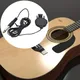 Micro guitare Clip Sur Instruments Accessoires Noir Clip Professionnel Acoustique Pick-Up pour